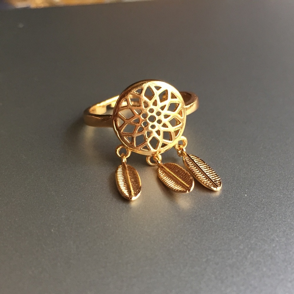 Dream catcher ring